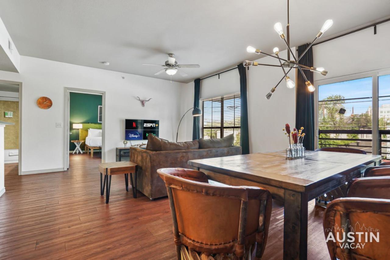 Apartamento Stylish 4Br With Smart Tv And Free Garage Parking Austin Exterior foto